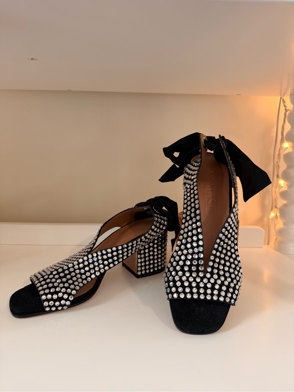 Nomasei’s ADORA STRASS SANDALS